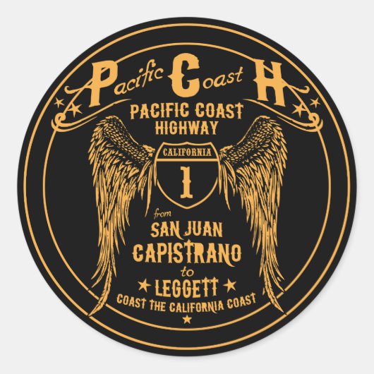 STICKER ROND PCH -617 (Devant)