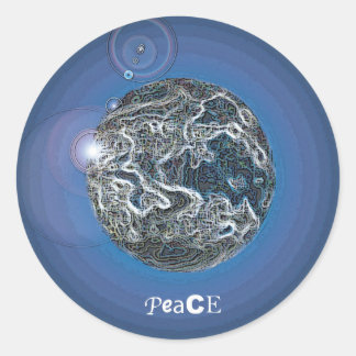 Sticker Rond PeaCE