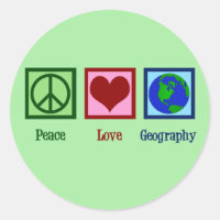 Peace Love Professeur de géographie