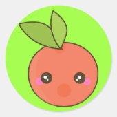 Sticker Rond Peachy Keen (Devant)