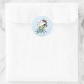 Sticker Rond Peanuts | Christmas Love and Lights (Sac)