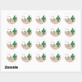 Sticker Rond Peanuts | Spike décore pour les fêtes (Feuille)