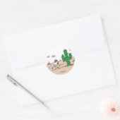 Sticker Rond Peanuts | Spike décore pour les fêtes (Enveloppe)