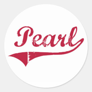 Sticker Rond Pearl Mississippi Classic Design