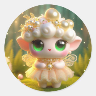Sticker Rond Pearl Tiny Fairy