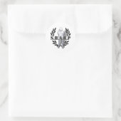 Sticker Rond peau vive (Sac)