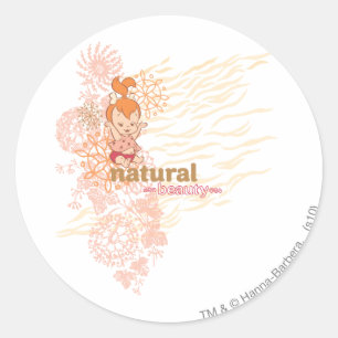 Sticker Rond PEBBLES™ Beauté naturelle