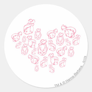 Sticker Rond PEBBLES™ dans toutes les saveurs