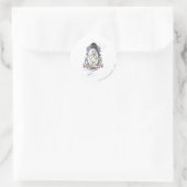 Sticker Rond PEBBLES™ Joli En Réflexion (Sac)