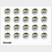 Sticker Rond Peccaire Chacoan #3 (Feuille)
