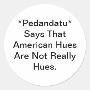 Sticker Rond Pedandato est un Doosh. Bande dessinée Hankamer Ar