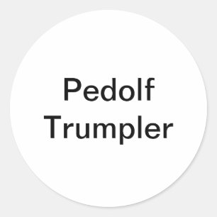 Sticker Rond Pedolf Trumpler Hankamer Artjunkhaus Fun Bande Des