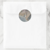 Sticker Rond Peerkat Meerkat (Sac)