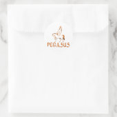 Sticker Rond Pegasus (Sac)