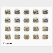Sticker Rond Pegatina (Feuille)
