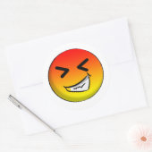 Sticker Rond Pegatina de Emoji (Enveloppe)