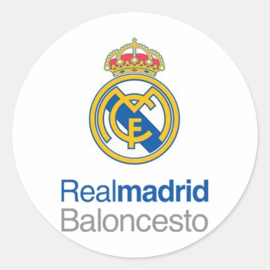 Sticker Rond pegatina madridista (Devant)