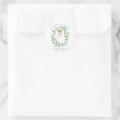 Sticker Rond Pegatina Primera Comunión modelo Alexia (Sac)