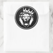 Sticker Rond Pegatina rey leon (Sac)