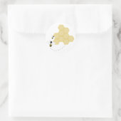 Sticker Rond Peigne (Sac)