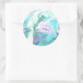 Sticker Rond "Peindre pour" (Sac)