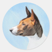 Peinture Basenji - Belle Art Original