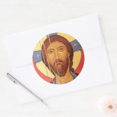 Sticker Rond Peinture de Jésus (Enveloppe)