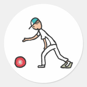 Sticker Rond Pelouse Bowls