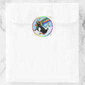 Sticker rond Pengicorn (Sac)