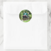 Sticker Rond Péniches (Sac)