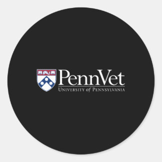 Sticker Rond Penn Quakers'S Veterinary School
