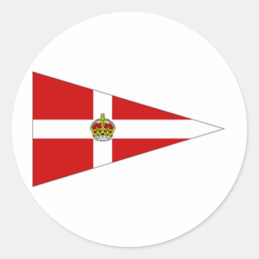 Sticker Rond Pennant (Devant)