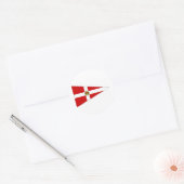 Sticker Rond Pennant (Enveloppe)