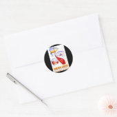 Sticker Rond Pennsylvania Railroad Broadway Limited Streamliner (Enveloppe)