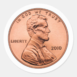 Sticker Rond Penny
