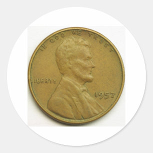 Sticker Rond penny