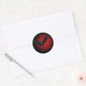 Sticker Rond Pensées sombres (Enveloppe)
