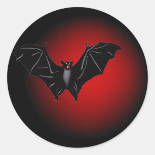 Sticker Rond Pensées sombres