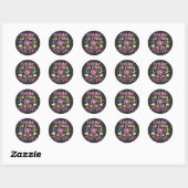 Sticker Rond Penser Que Proton Reste Une Science Positive Inspi (Feuille)