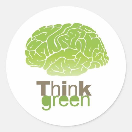 STICKER ROND PENSEZ VERT (Devant)