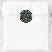 Sticker Rond Pentacle Imbolc (Sac)