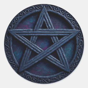 Sticker Rond Pentacles4Pagans