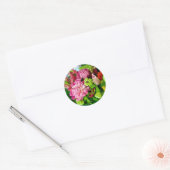 Sticker Rond Peony Bouquet (Enveloppe)