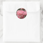 Sticker Rond Peony Rose Ranunculus Closeup (Sac)