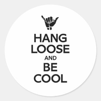 Sticker Rond Perdre la main