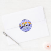 STICKER ROND PERDU (Enveloppe)