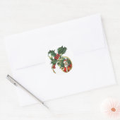 Sticker Rond Père Noël (Enveloppe)