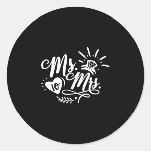Sticker Rond Performance de Mlle à Mme