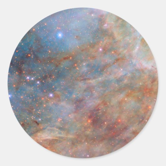 Sticker Rond Périphérie de la Tarantula Nebula (Devant)