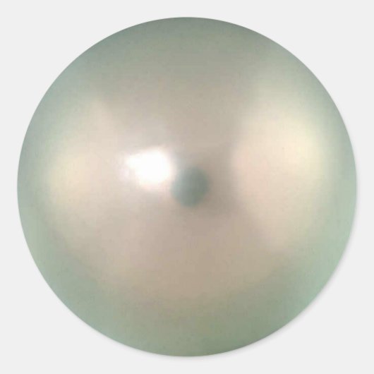 Sticker Rond Perle de sagesse (Devant)